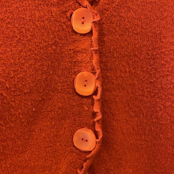 Link small  best for petite burnt orange sweater - Picture 2 of 8